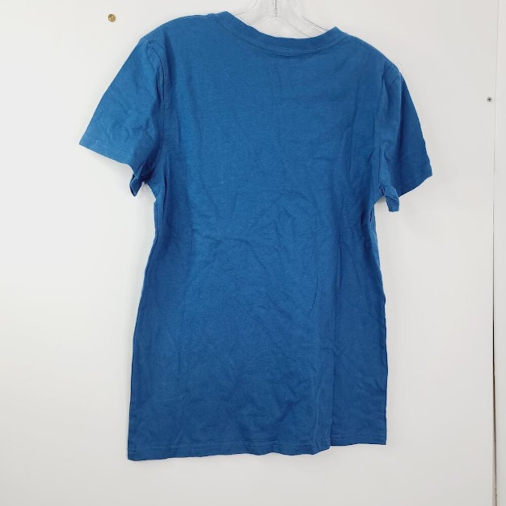 Dutch Bros Women's Blue Short Sleeve Always Stocked Crew Neck Casual T-Shirt L - Picture 3 of 6